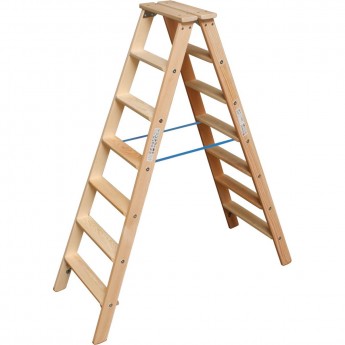 Деревянная стремянка KRAUSE STABILO PROFESSIONAL 2х7 ступеней Деревянная стремянка KRAUSE STABILO PROFESSIONAL 2х7 ступеней