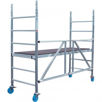 Передвижные складывающиеся подмости 5.8 м KRAUSE MONTO PROTEC XS 920034